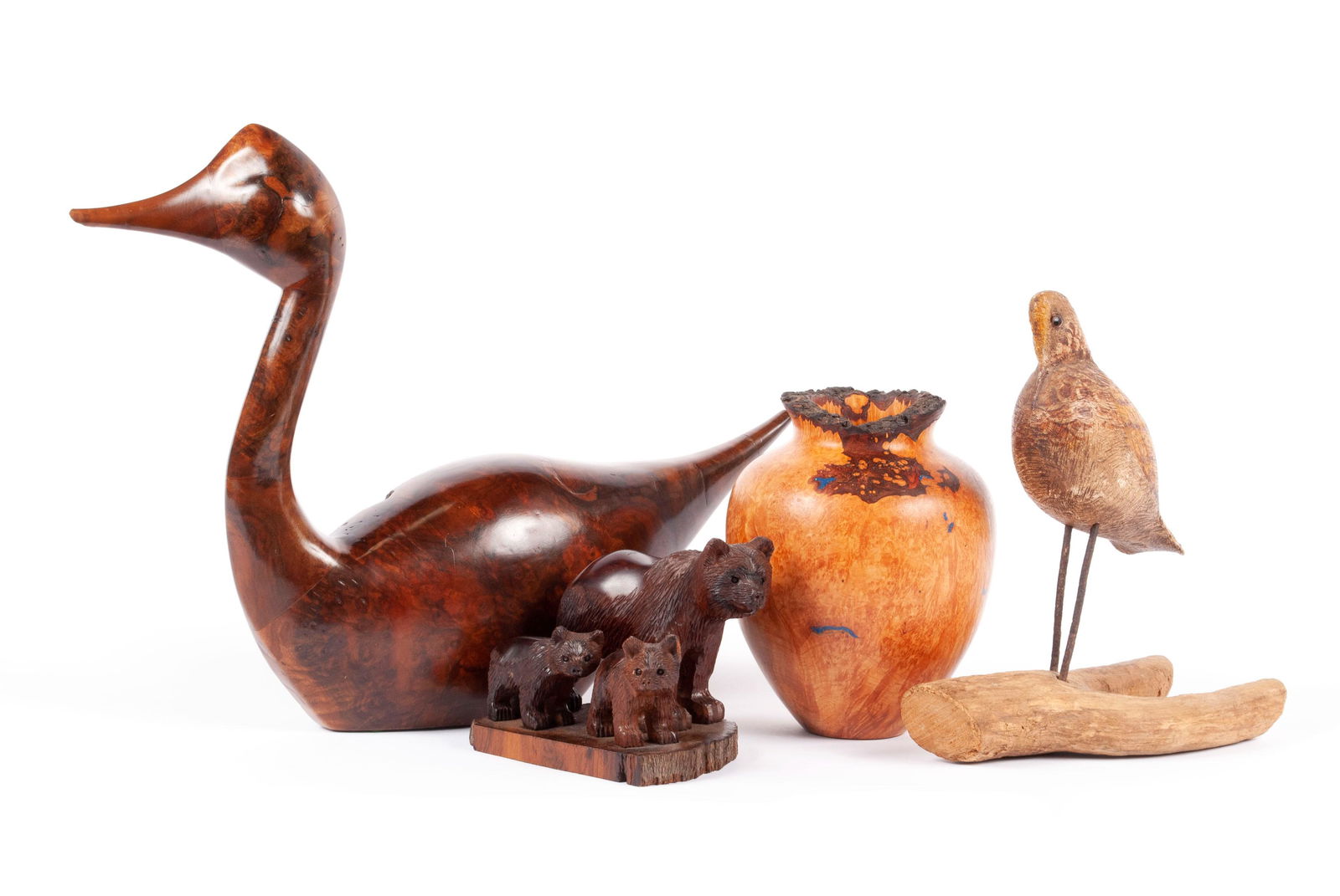 ASSORTED WOODEN DECORATIVE ARTS (1 of 4)