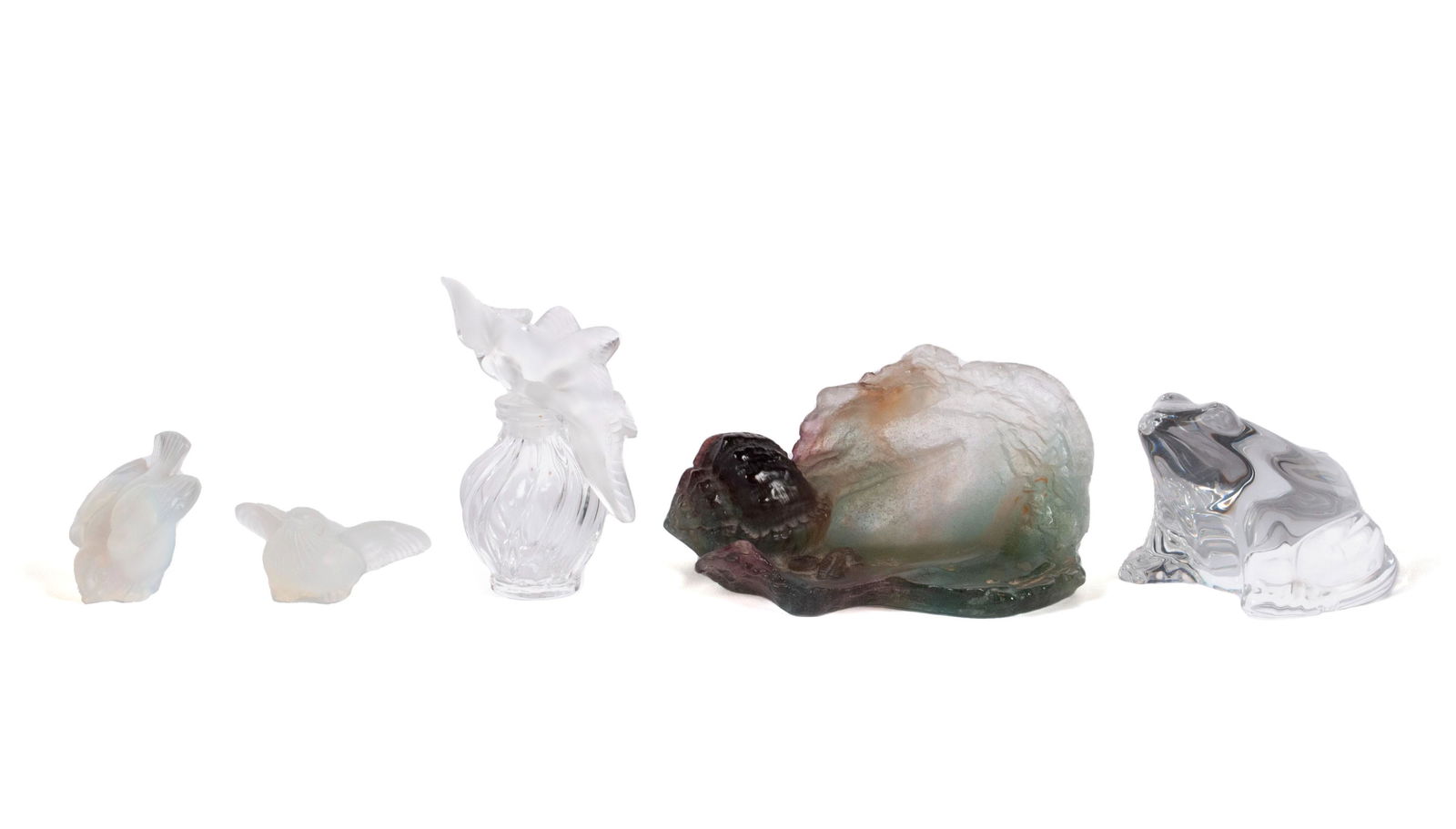 SELECTION OF ART GLASS FIGURES (1 of 3)