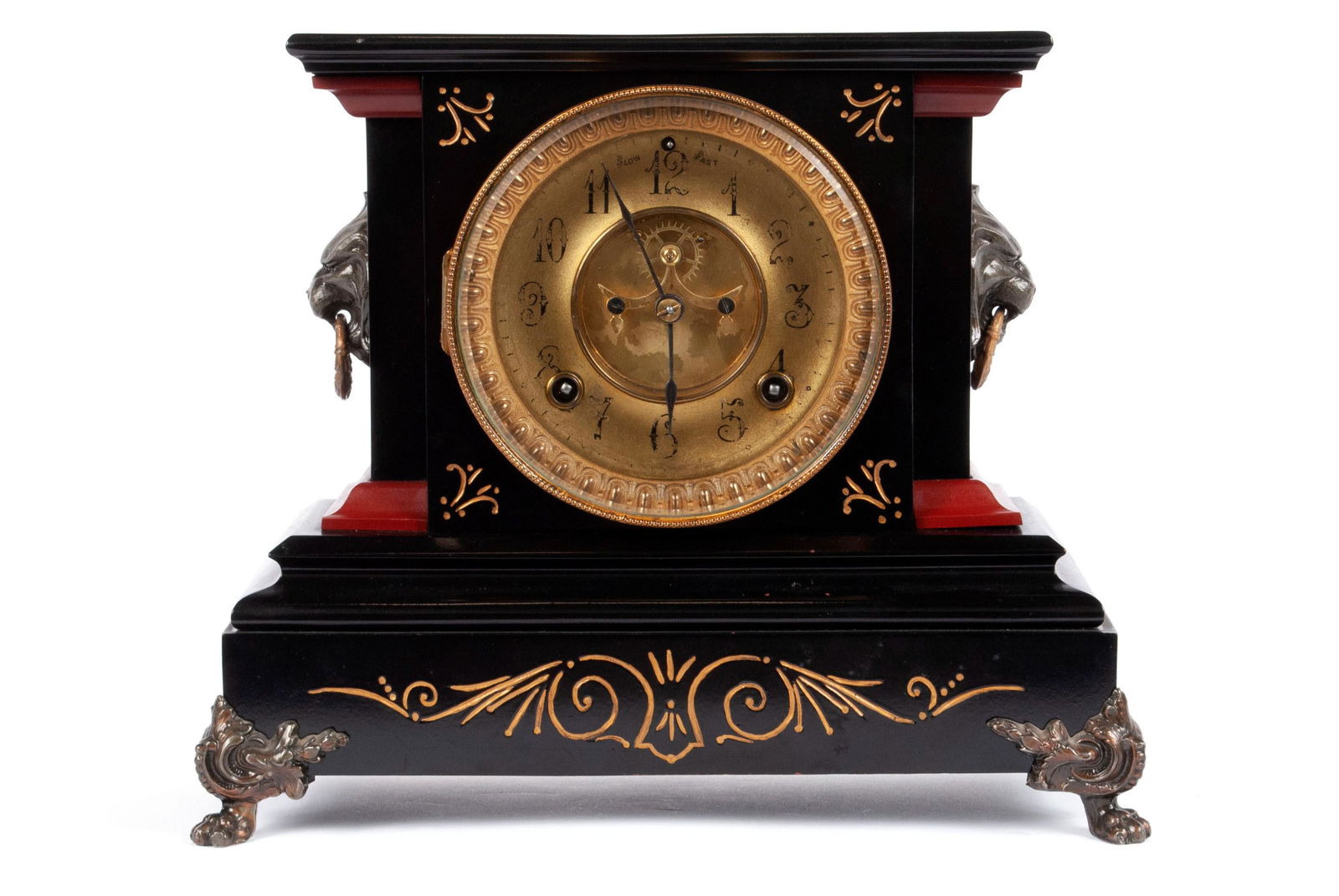 AMERICAN 19TH CENTURY MANTEL CLOCK (1 of 8)