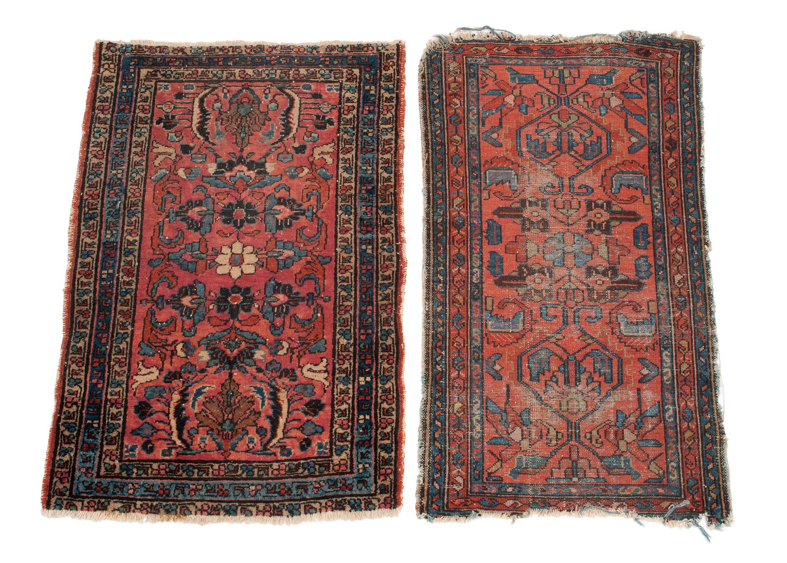 TWO PERSIAN AREA RUGS (1 of 5)