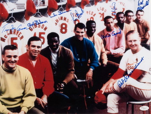 Baseball In Pics - 1968 St. Louis Cardinals in the locker room