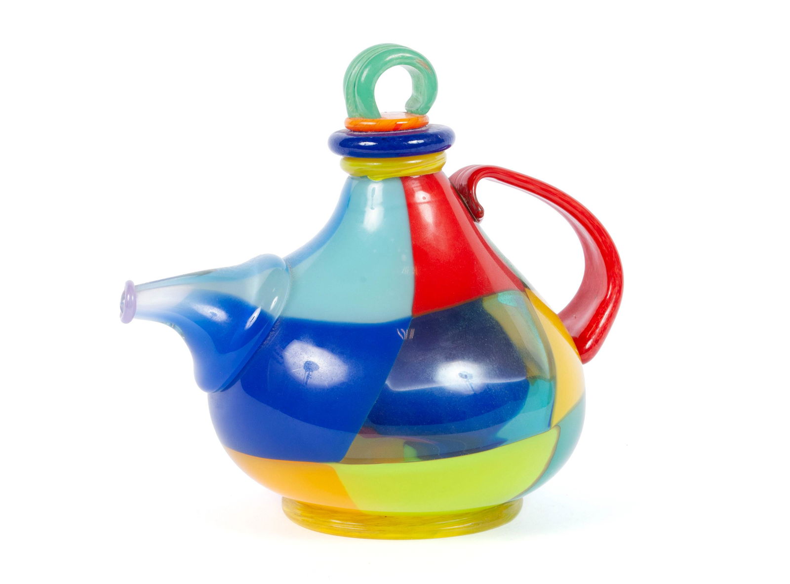 RPM STUDIOS ART GLASS TEAPOT (1 of 6)