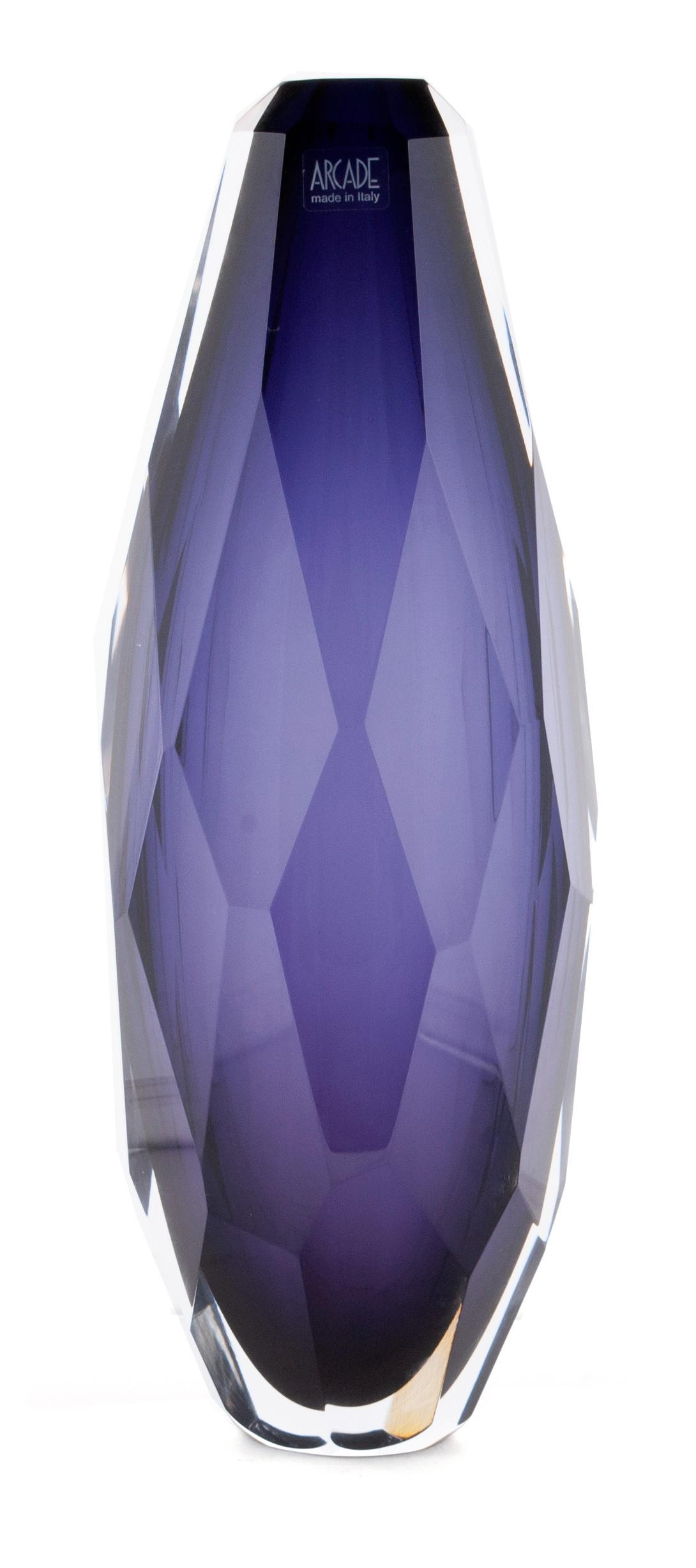 IVAN BAJ FOR ARCADE ART GLASS VASE (1 of 8)