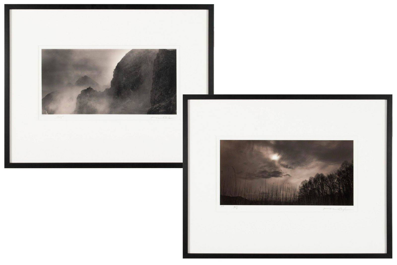 TWO CONTEMPORARY COMPANION PHOTOGRAPHS (1 of 9)