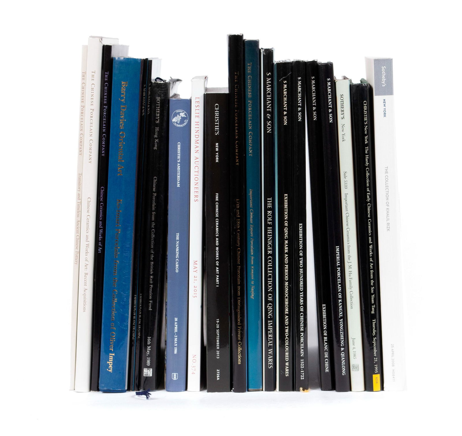 TWENTY (20) DEALER AND AUCTION CATALOGUES OF CHINESE PORCELAIN (1 of 3)