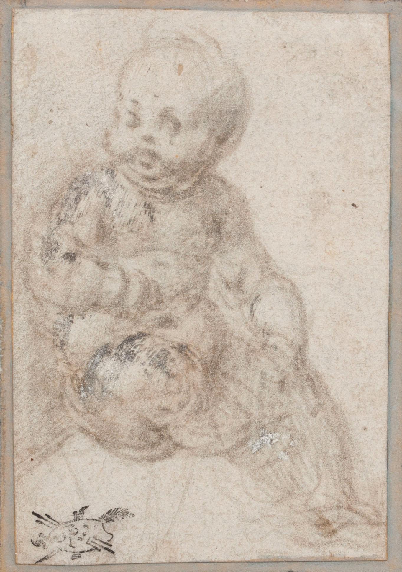 GRAPHITE DRAWING OF CHRIST (FRENCH SCHOOL, 17TH/18TH CENTURY) (1 of 5)