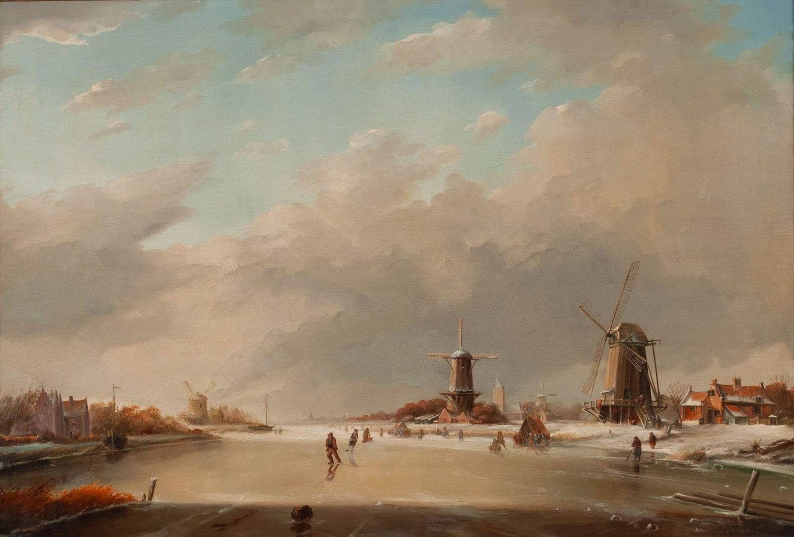 DUTCH LANDSCAPE BY P. SCREIBEL (1 of 6)