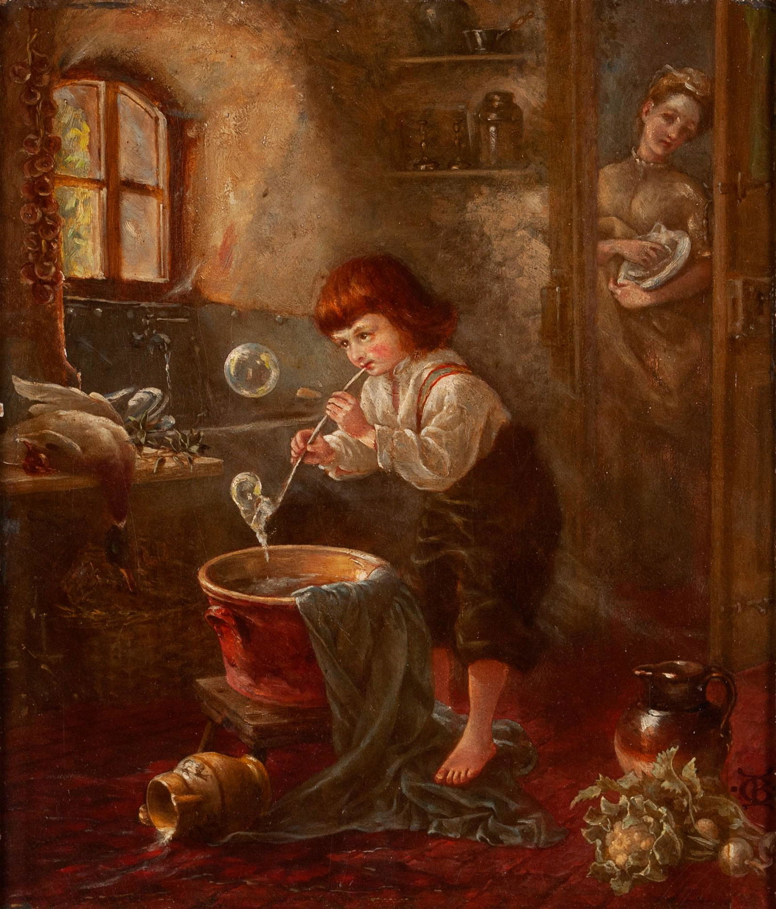 BUBBLE BLOWING SCENE BY C.B. BOOTHBY (1 of 9)
