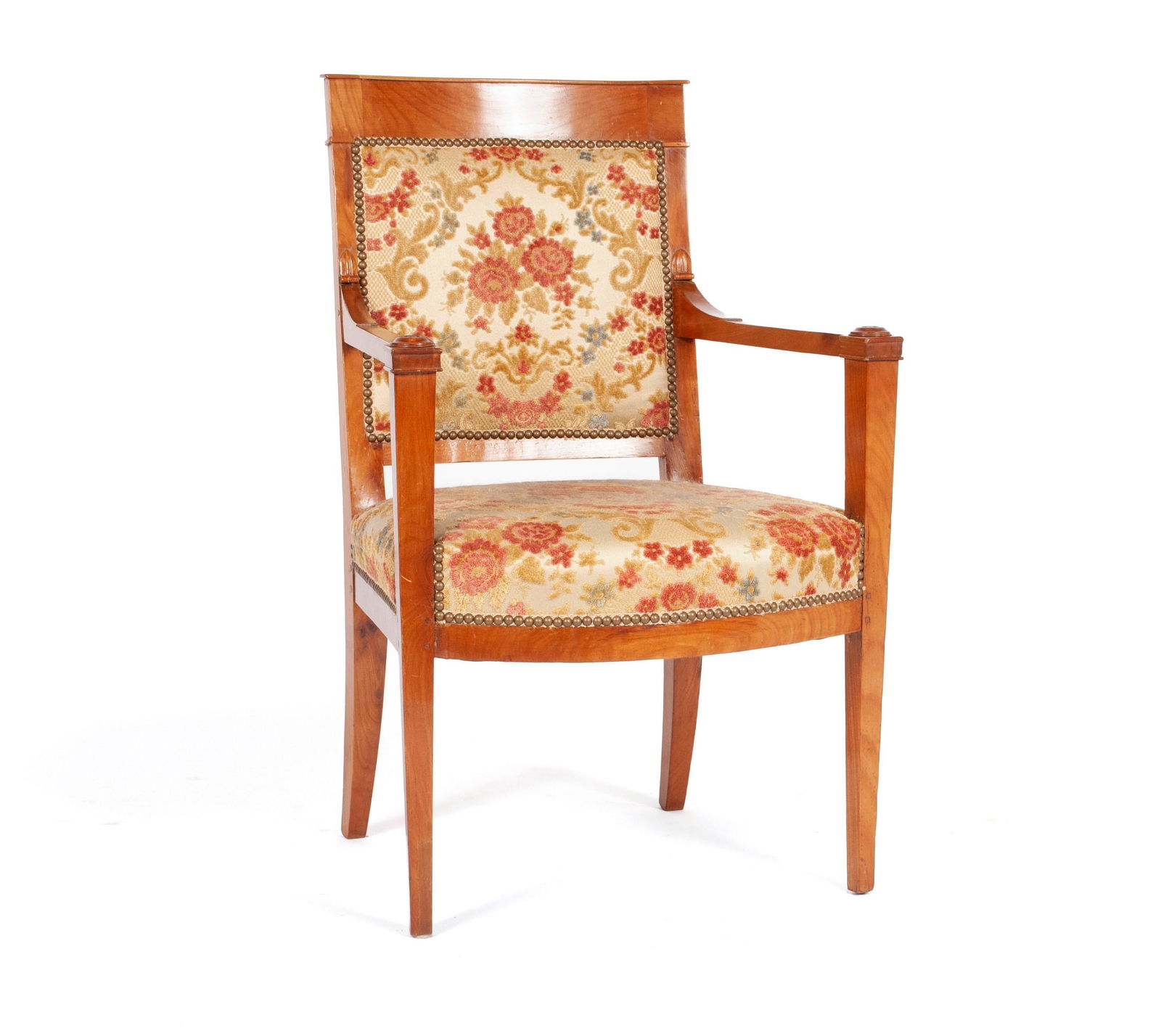 EMPIRE CHERRYWOOD OPEN ARMCHAIR (1 of 6)