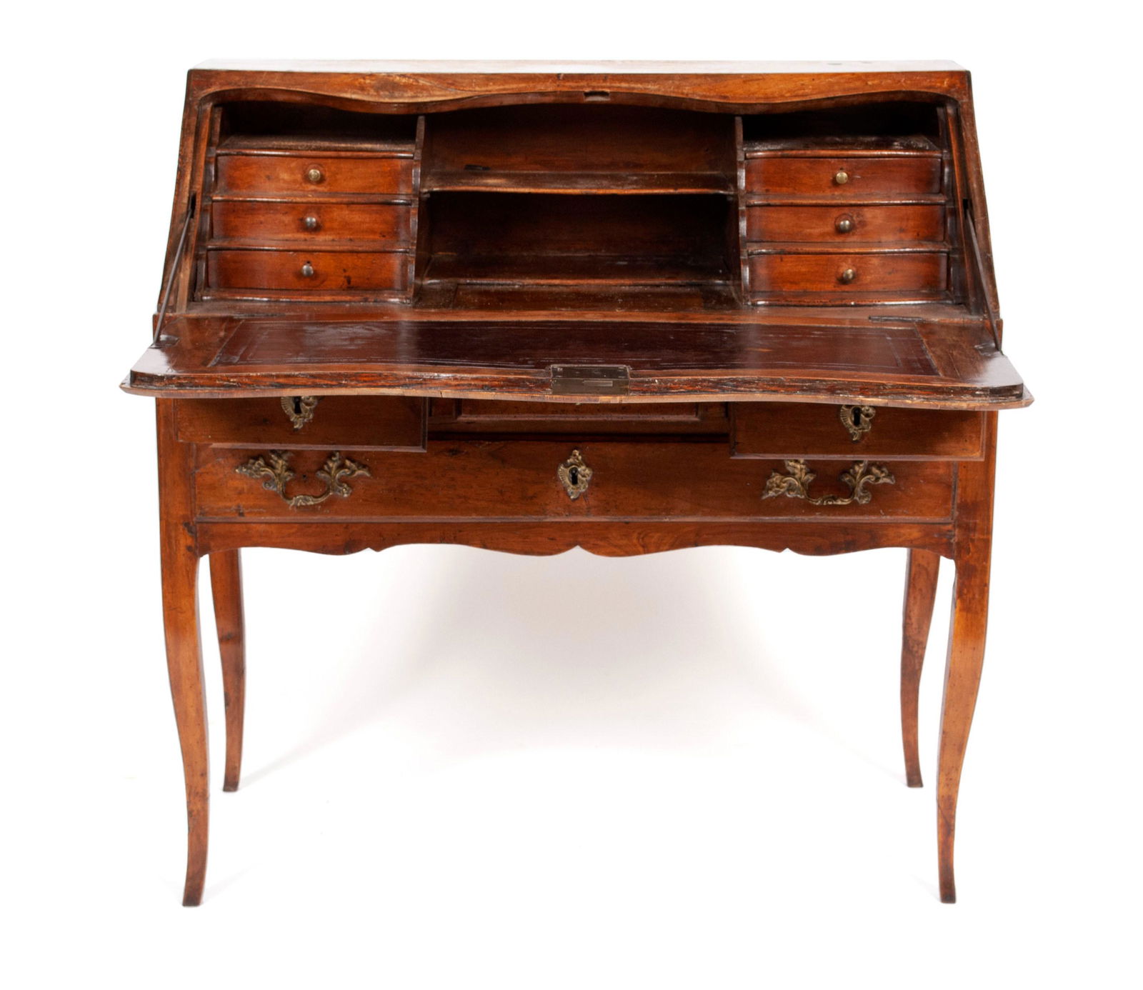 LOUIS XV CHERRY SLANT FRONT DESK (BUREAU DE PENTE) (1 of 9)