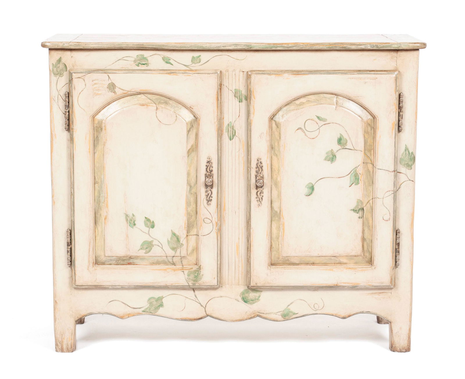 FRENCH PROVINCIAL STYLE PAINTED BUFFET (1 of 8)