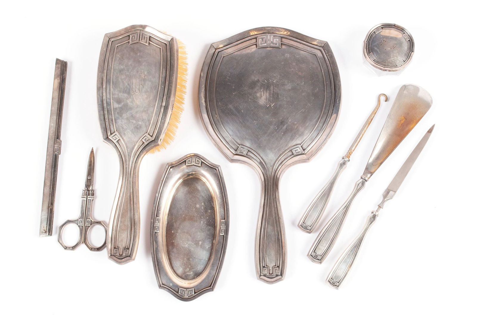 GORHAM "ETRUSCAN" VANITY SET (1 of 7)