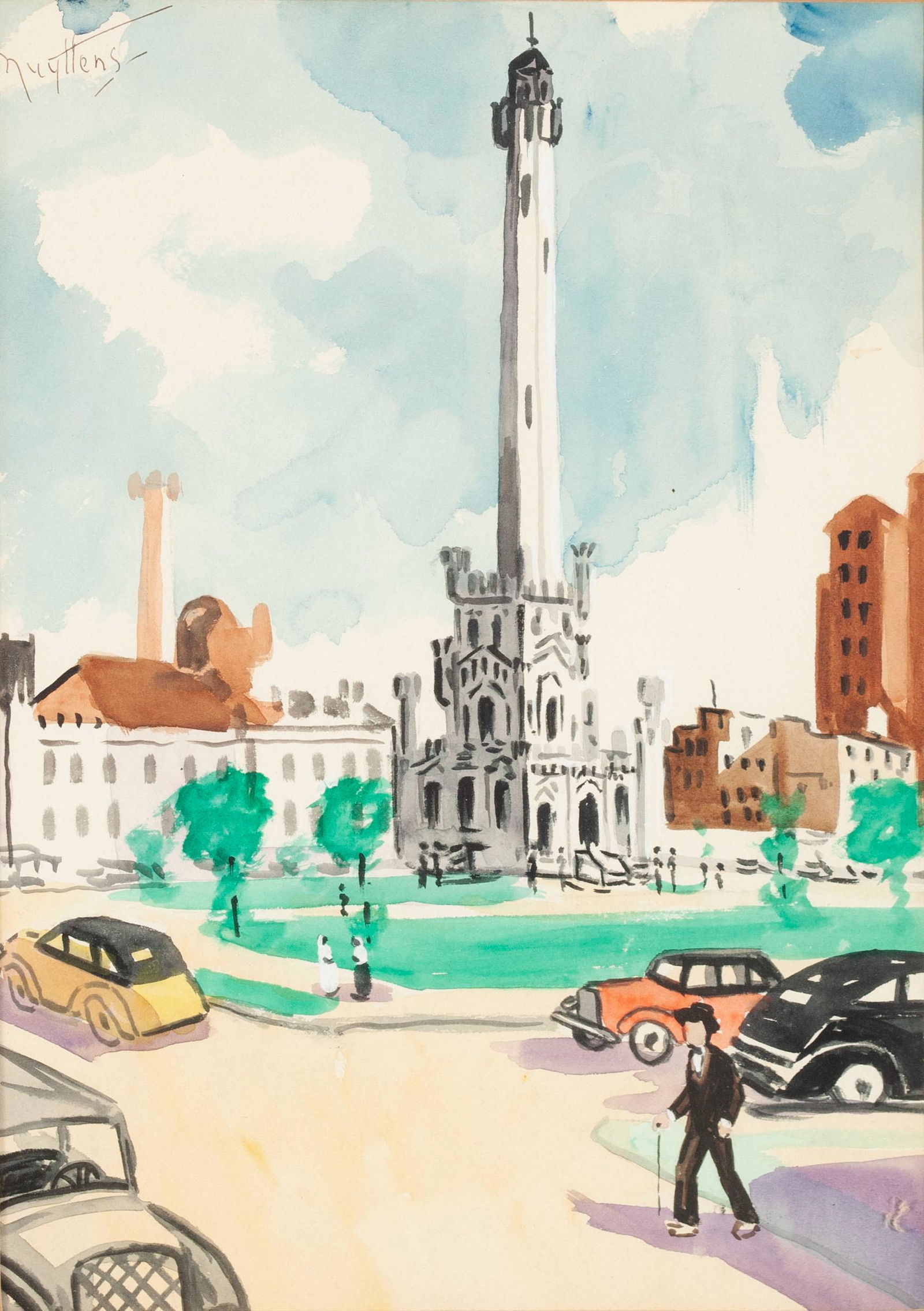 PIERRE JOSEF NUYTTENS (ENGLISH/AMERICAN, 1885-1960) (1 of 3)