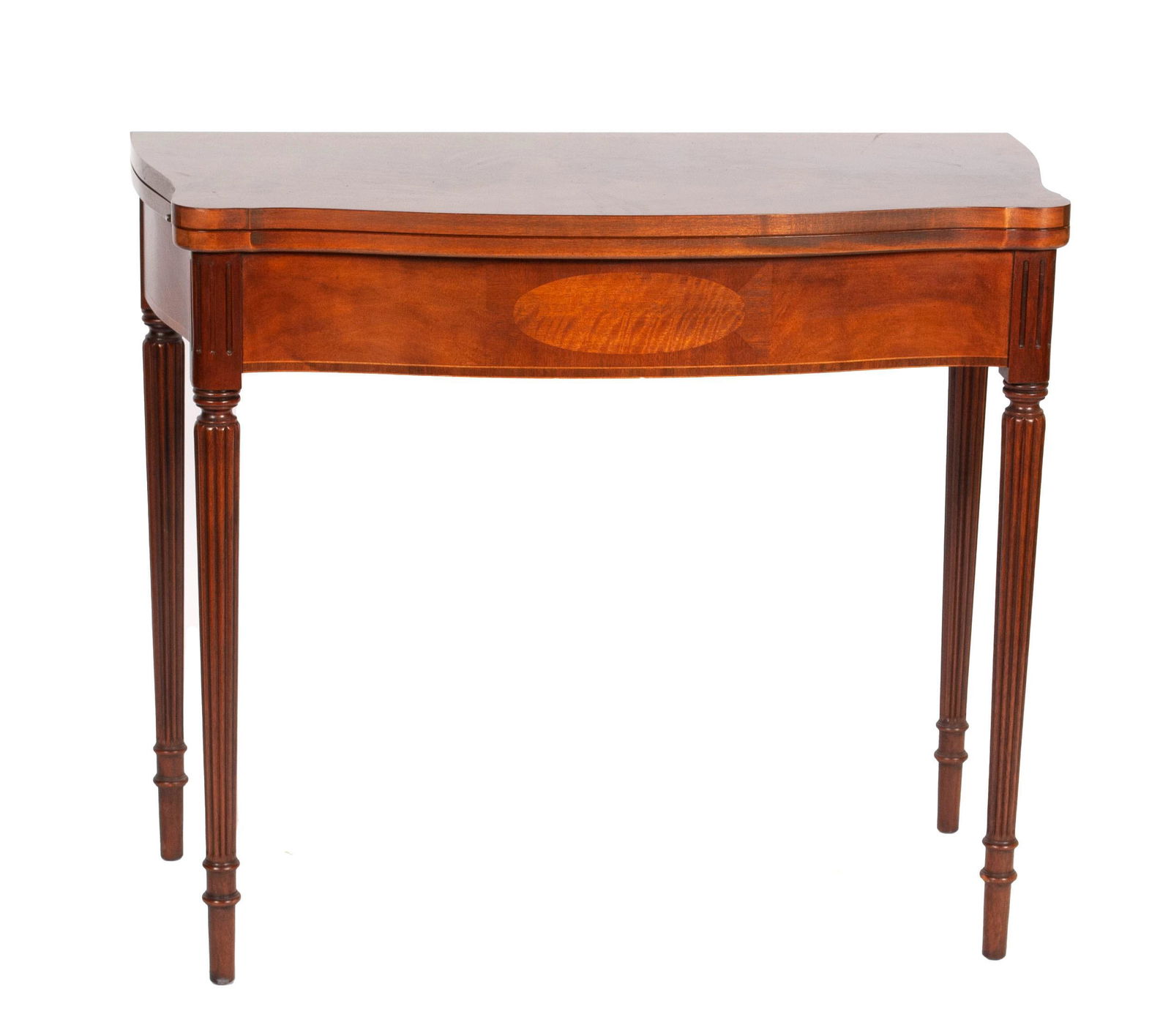 BAKER MAHOGANY CONSOLE GAME TABLE (1 of 5)