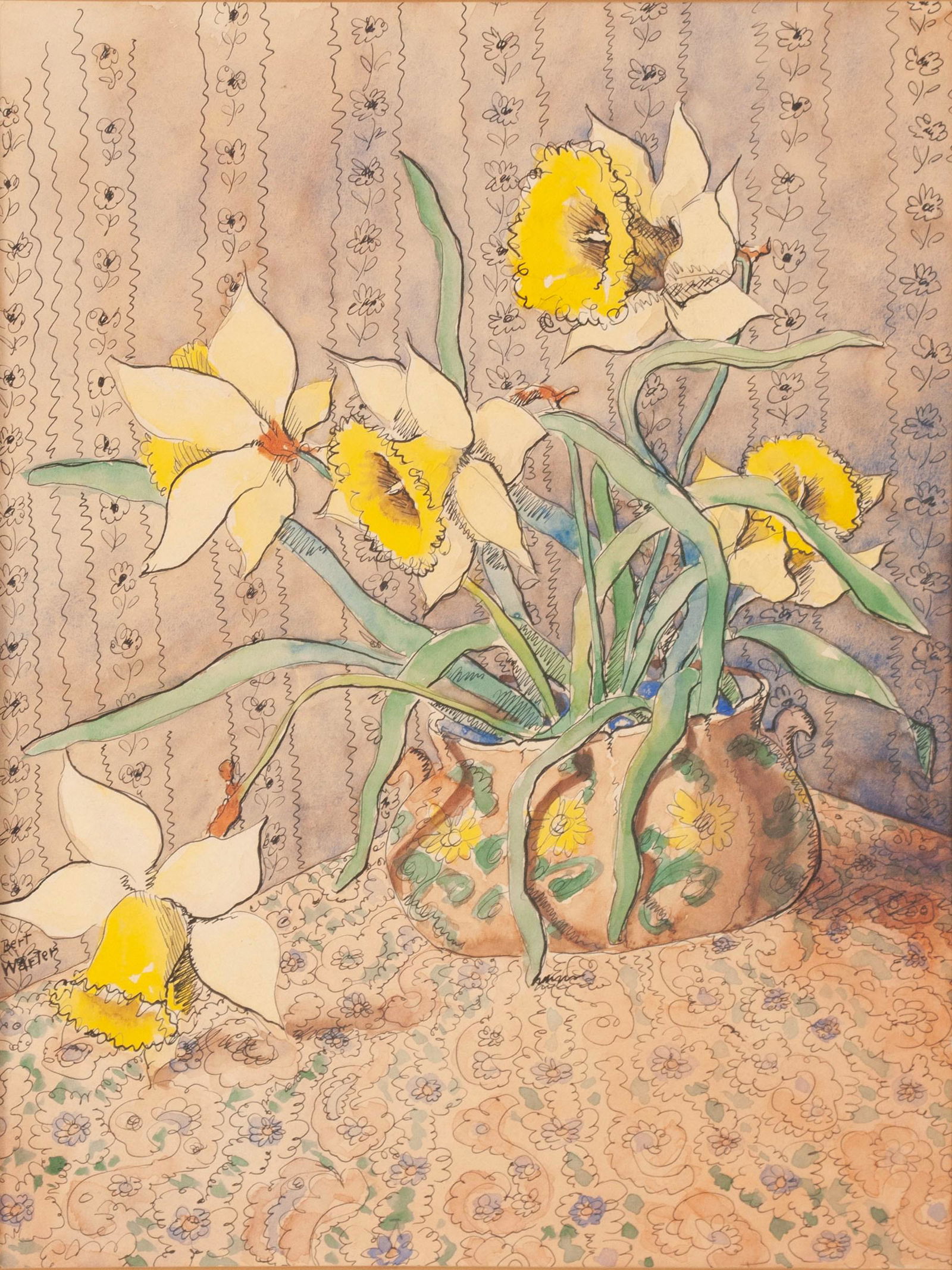 BERT WARTER (AMERICAN/AUSTRIAN, 20TH CENTURY) (1 of 3)