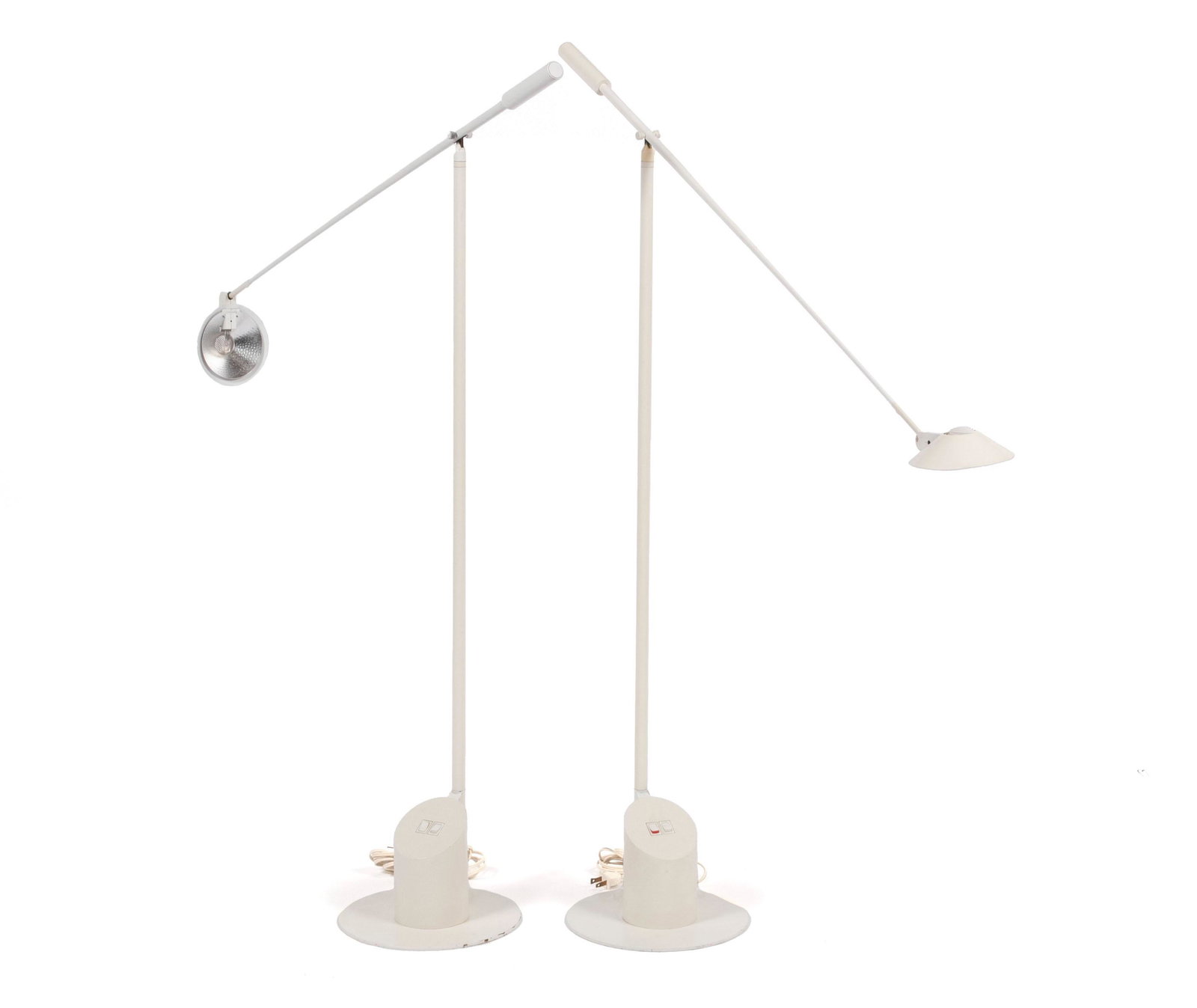 PAIR OF ROBERT SONNEMAN 'FEATHERS' FLOOR LAMPS (1 of 6)