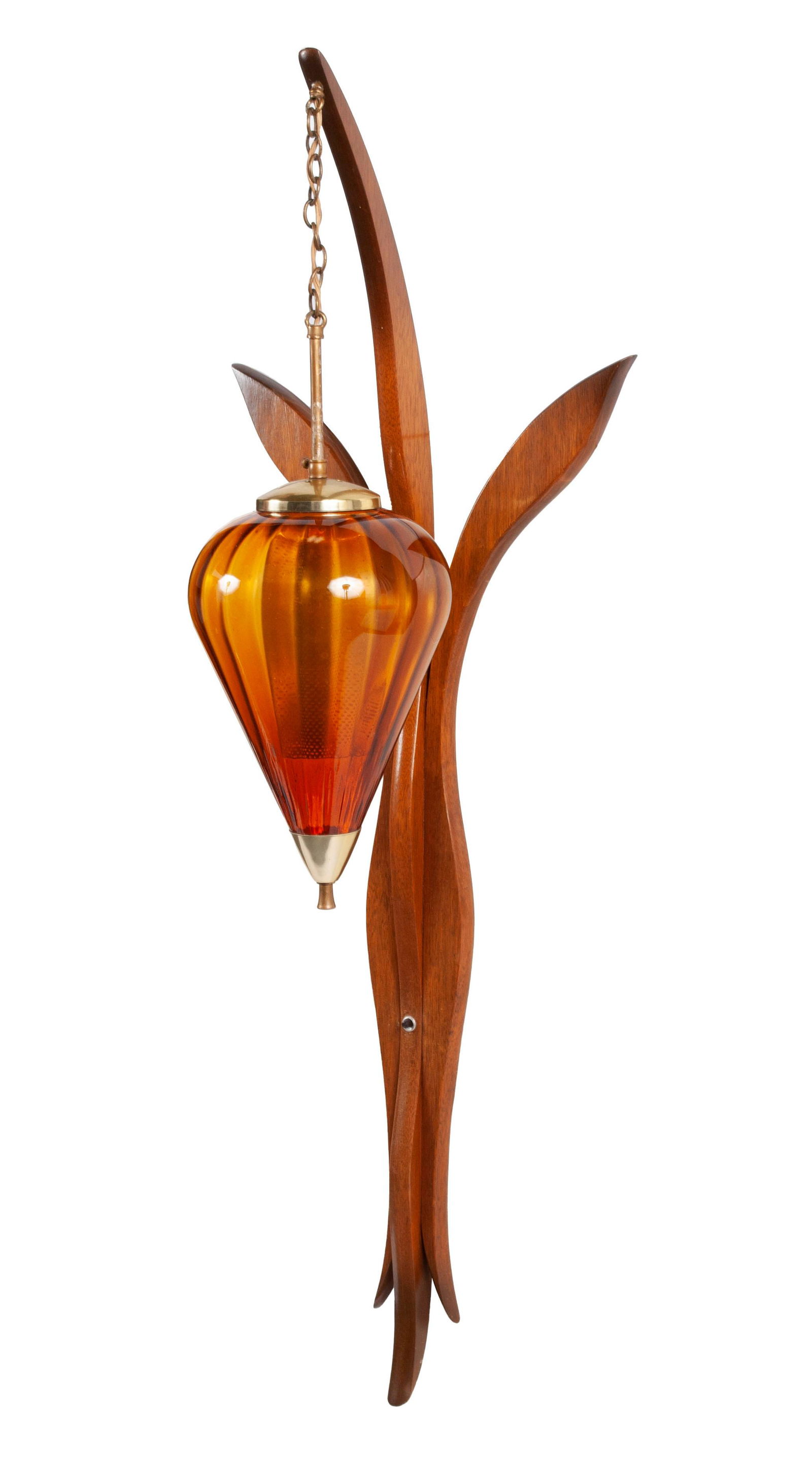 MCM WALL MOUNTED HANGING LAMP (1 of 5)