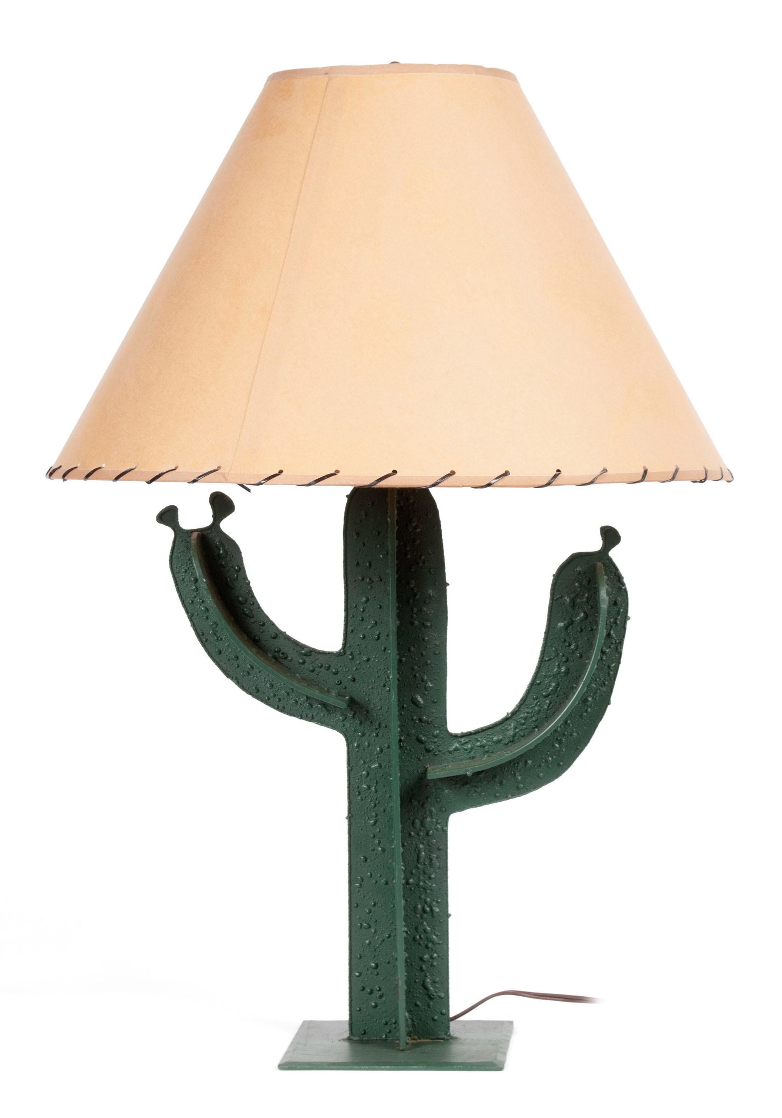IRON SAGUARO TABLE LAMP (1 of 3)
