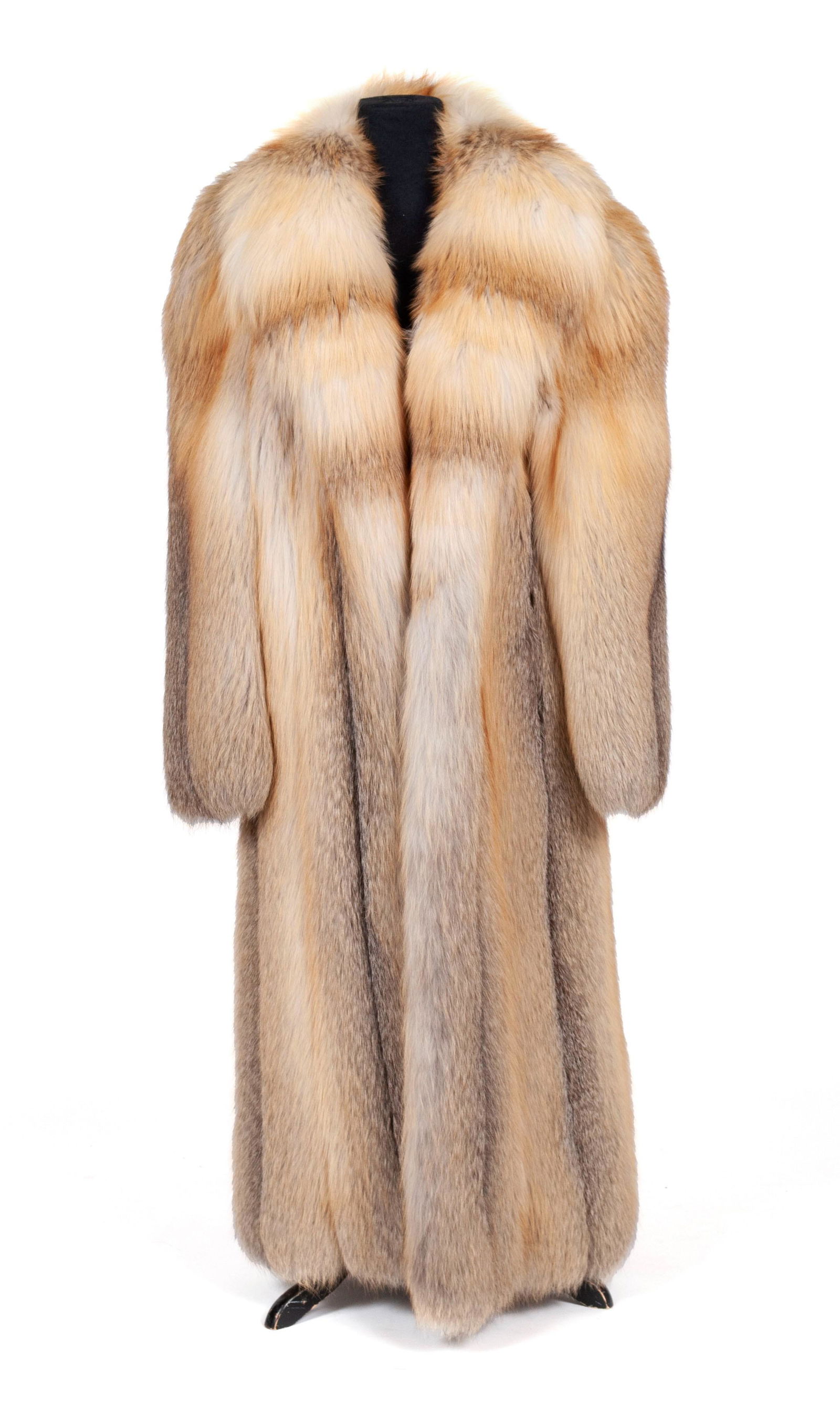 FULL LENGTH FOX FUR COAT (1 of 4)