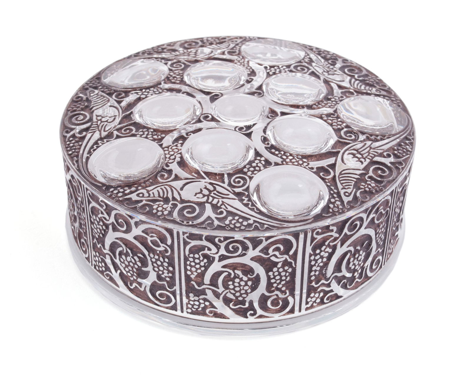 LALIQUE "ROGER" LADIES DRESSER BOX (1 of 6)