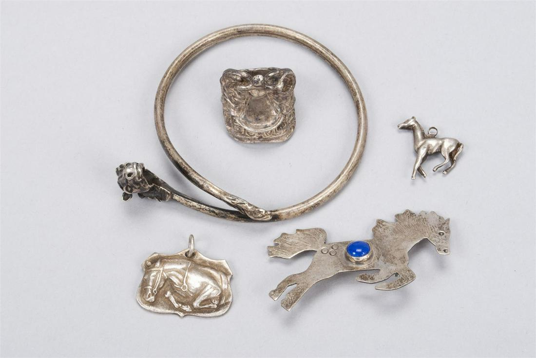 ASSORTED EQUESTRIAN JEWELRY (1 of 8)