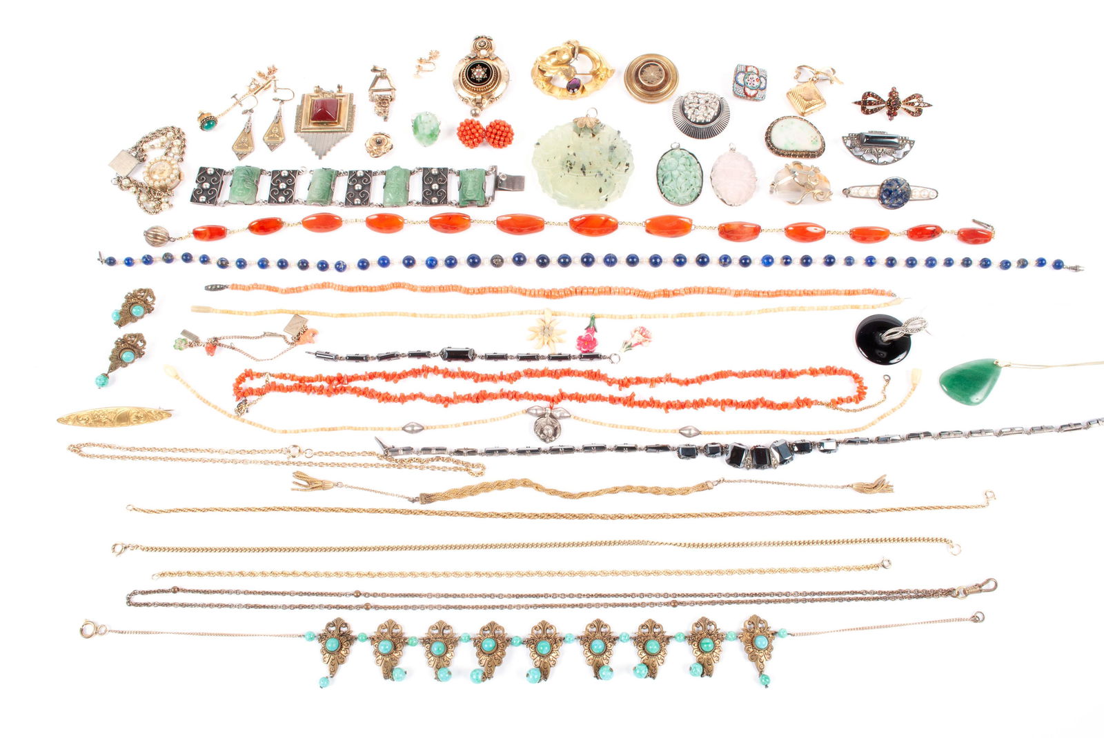 LARGE GROUP OF JEWELRY (1 of 7)