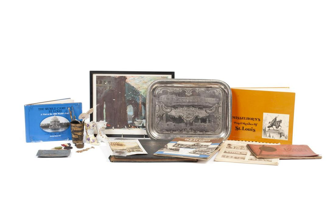 COLLECTION OF HISTORIC ST. LOUIS ITEMS (1 of 8)
