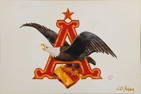 OIL RENDERING OF ANHEUSER-BUSCH LOGO