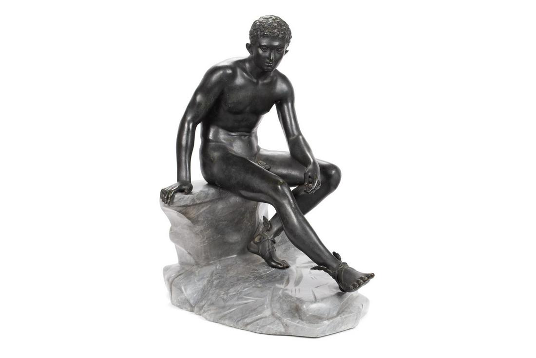 GRAND TOUR CLASSICAL BRONZE OF HERMES (1 of 8)