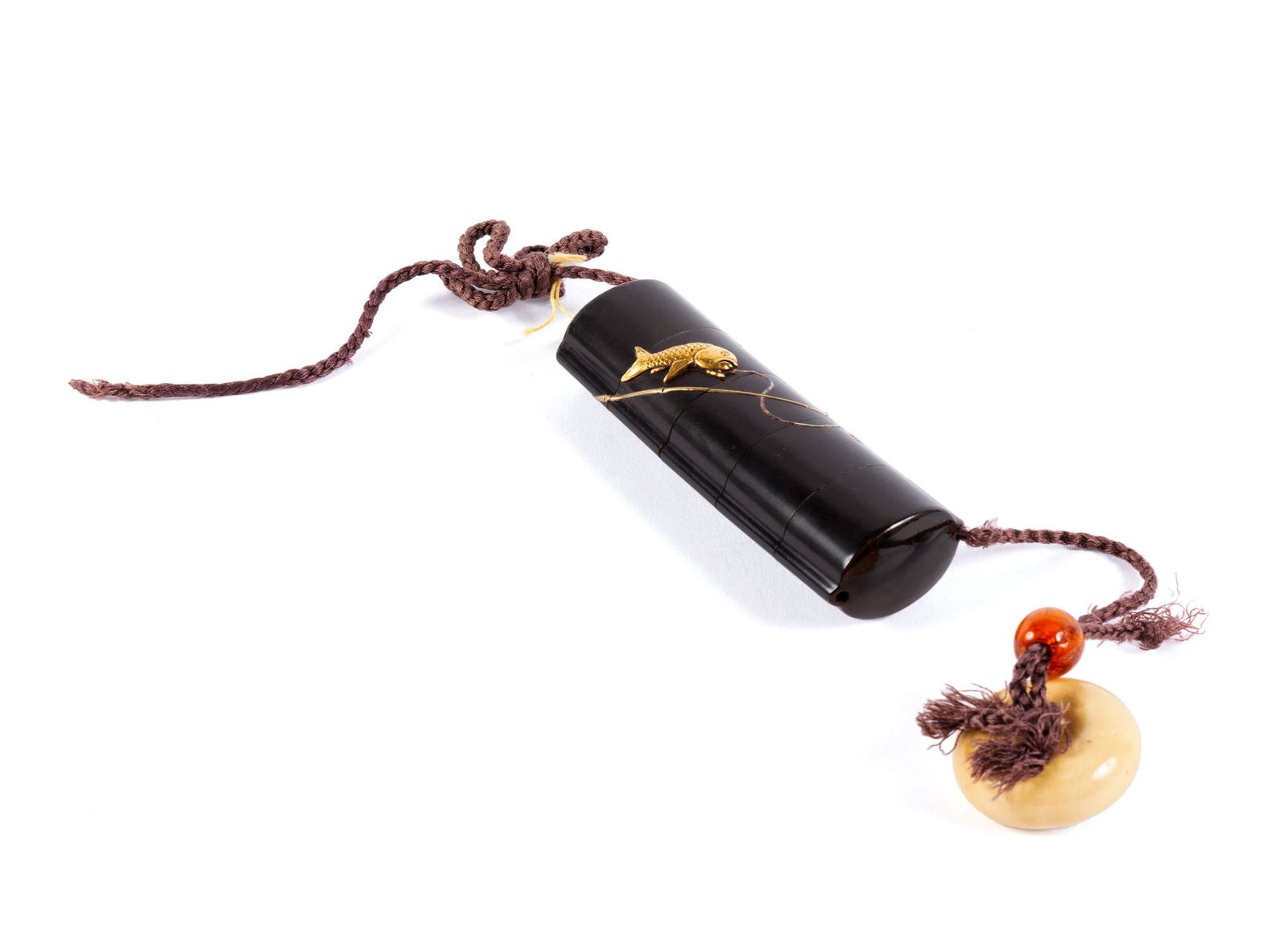 JAPANESE FISH INRO (1 of 6)