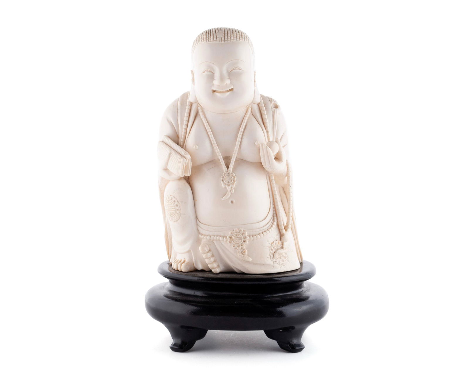 LARGE CARVING OF HOTEI (1 of 6)