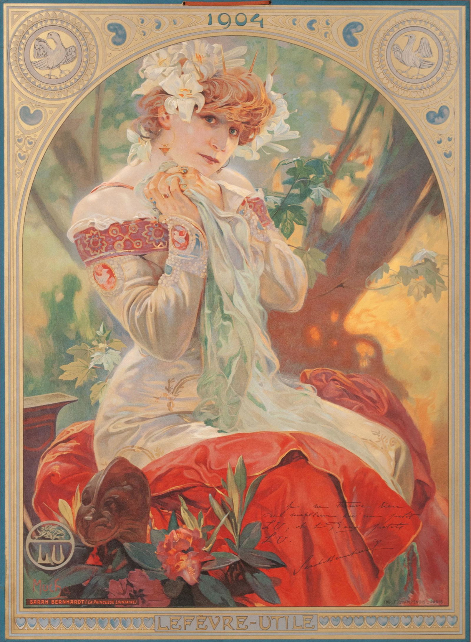ALPHONSE MARIA MUCHA (FRENCH, 1860-1939) (1 of 6)