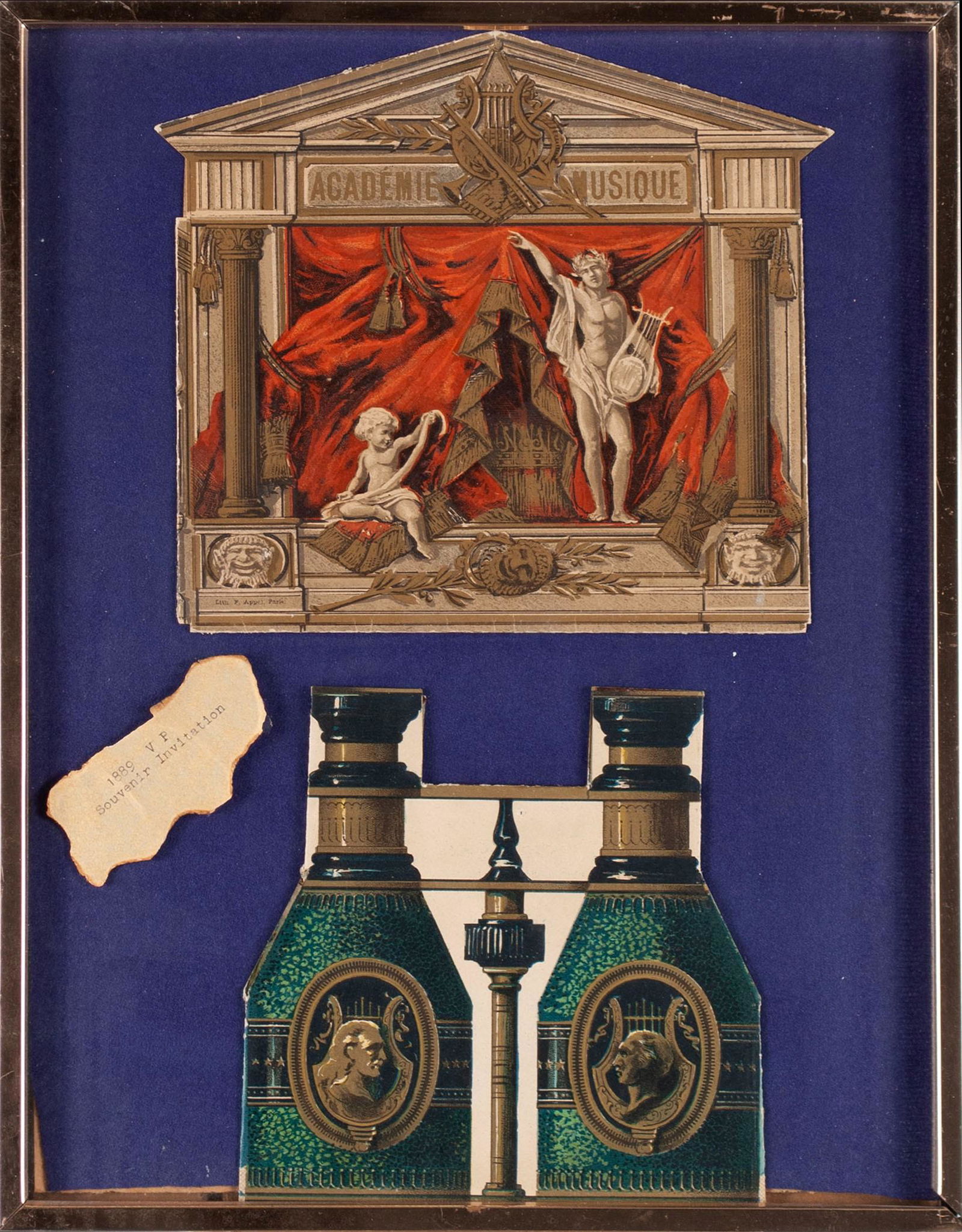 VEILED PROPHET SECRET SOCIETY 1889 THEATRICAL PROGRAMS (1 of 3)