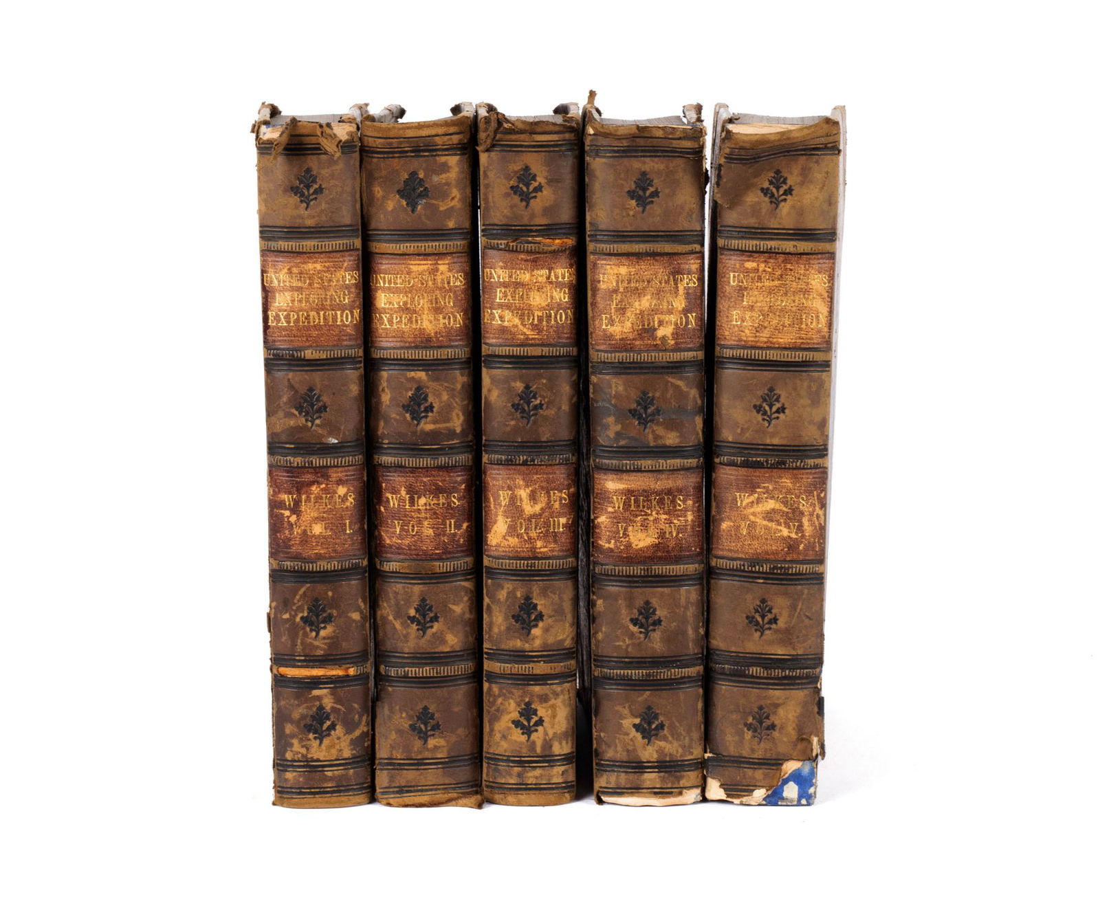 CHARLES WILKES, NARRATIVE OF THE UNITED STATES EXPLORING EXPEDITION DURING THE YEARS 1838-1842 (1 of 5)