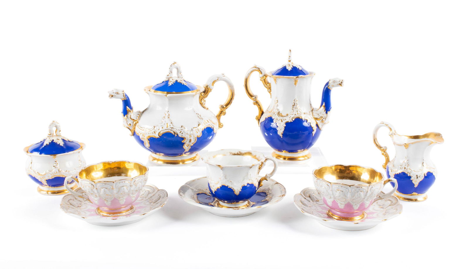 TEN PIECES OF MEISSEN PORCELAIN (1 of 10)