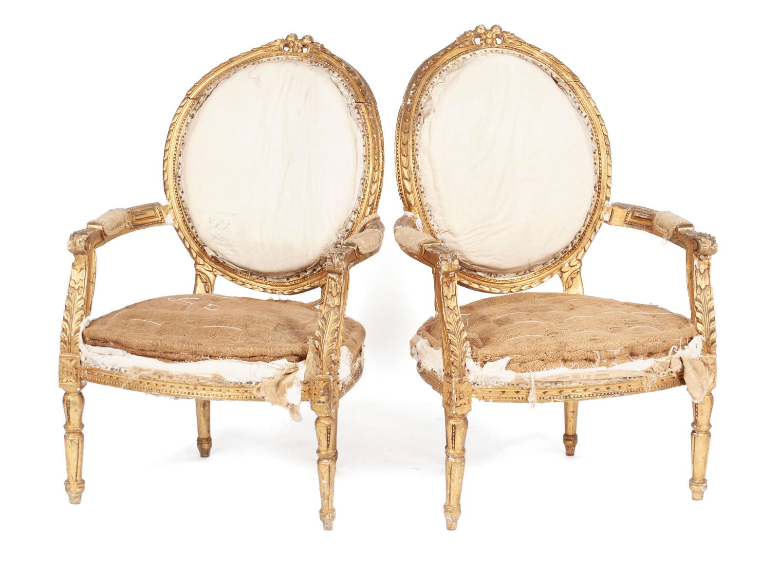 PAIR LOUIS XVI STYLE FATEUILS (1 of 7)