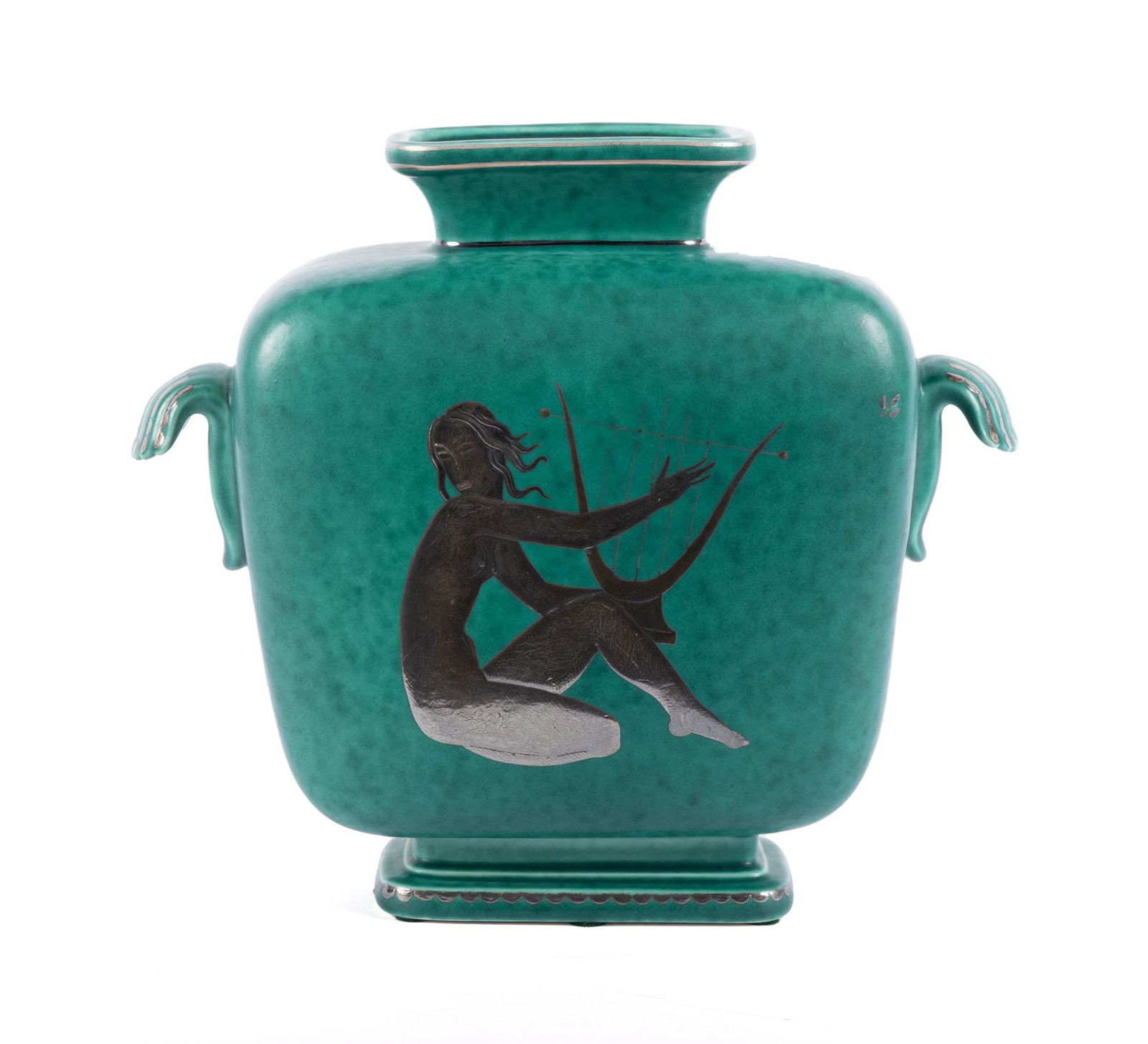 WILHELM KAGE ARGENTA HARPIST VASE (1 of 9)