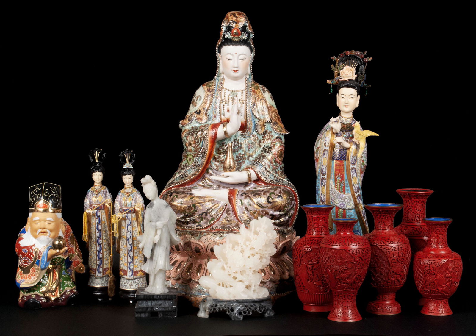 COLLECTION OF ASIAN DECORATIVE ARTS (1 of 8)