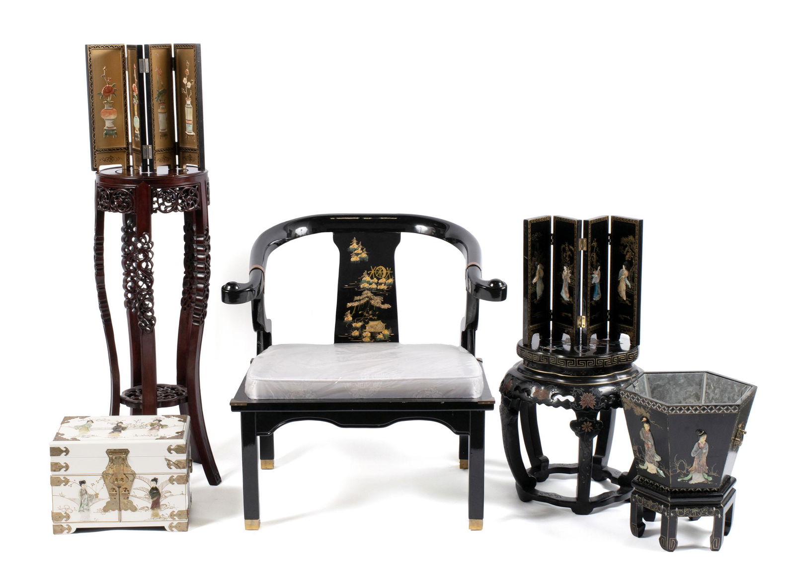 COLLECTION OF ASIAN LACQUER FURNITURE (1 of 11)