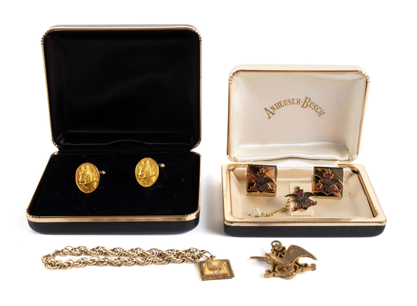 MEN'S ANHEUSER-BUSCH JEWELRY ASSORTMENT (1 of 11)