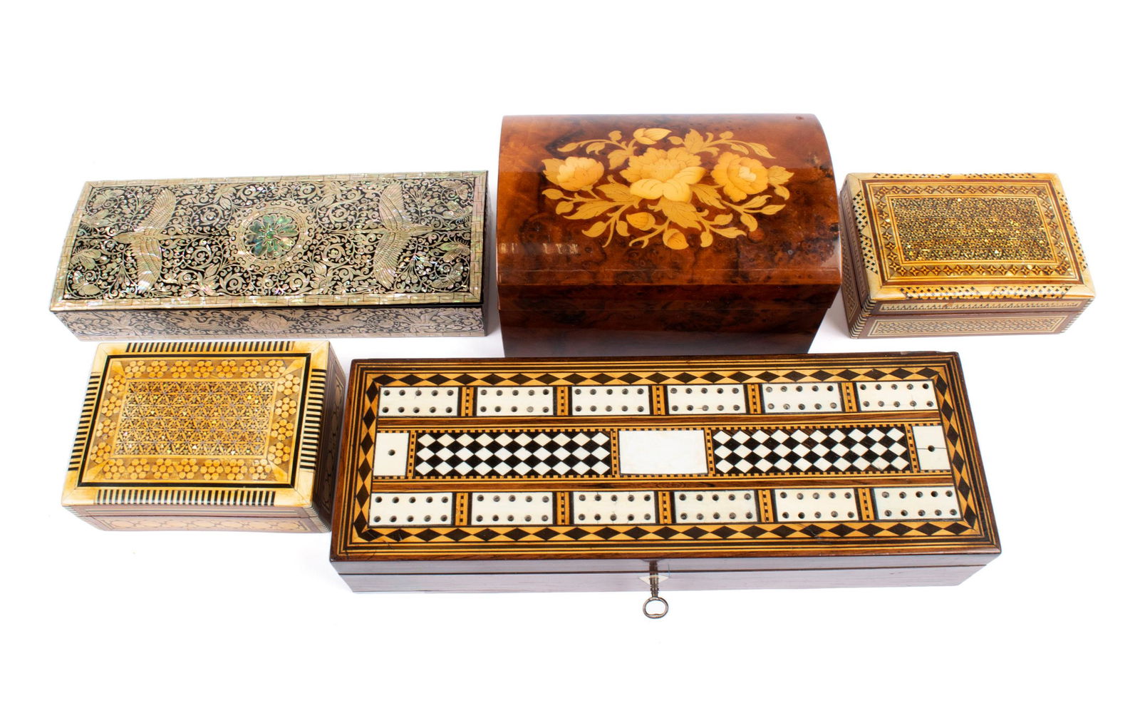 COLLECTION OF DECORATIVE BOXES (1 of 10)