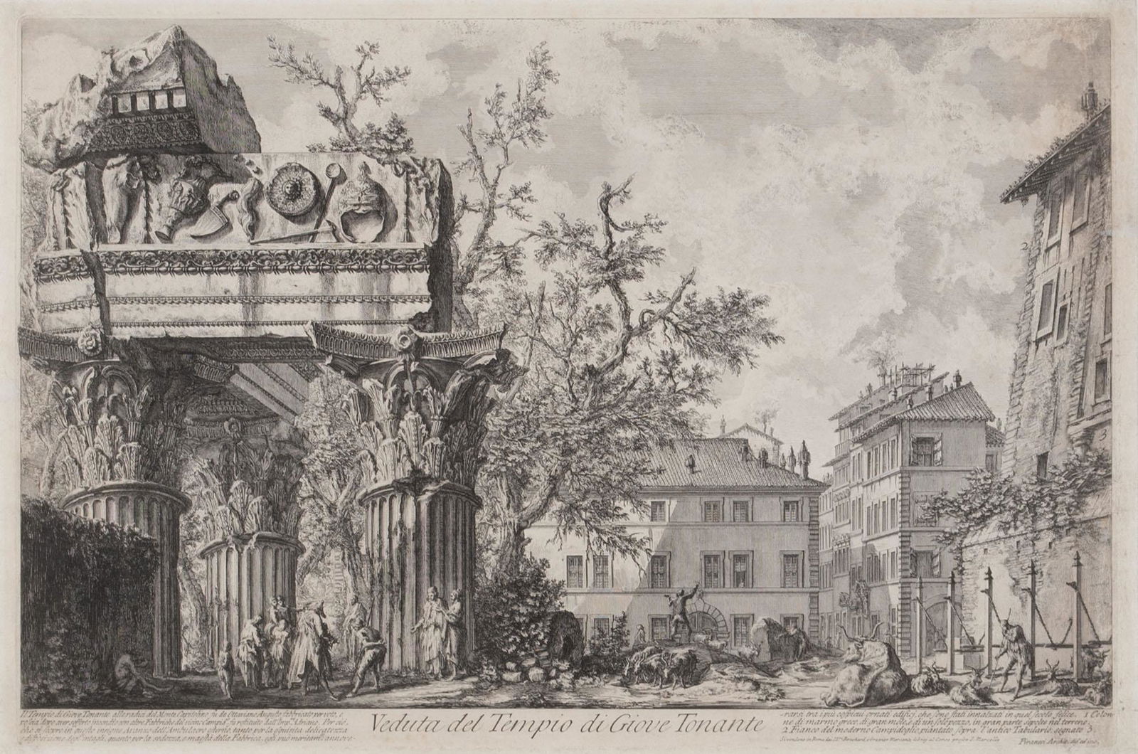 GIOVANNI BATTISTA PIRANESI (ITALIAN, 1720-1778) (1 of 8)