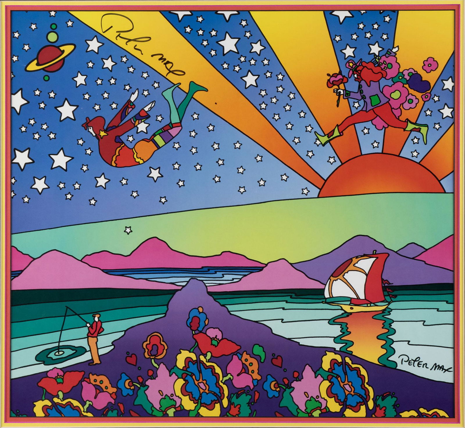 PETER MAX (AMERICAN, B. 1937) (1 of 9)