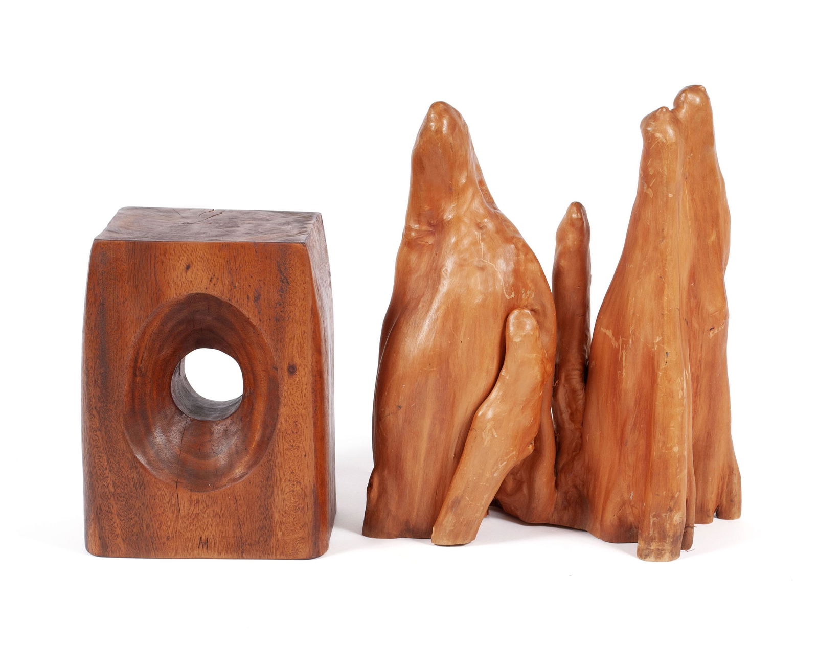 NATURAL CYPRESS WOOD AND WOODEN BLOCK (1 of 11)