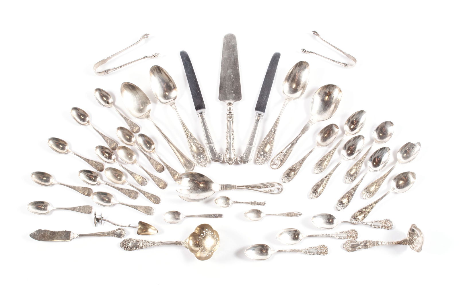 ASSORTED STERLING FLATWARE (1 of 9)