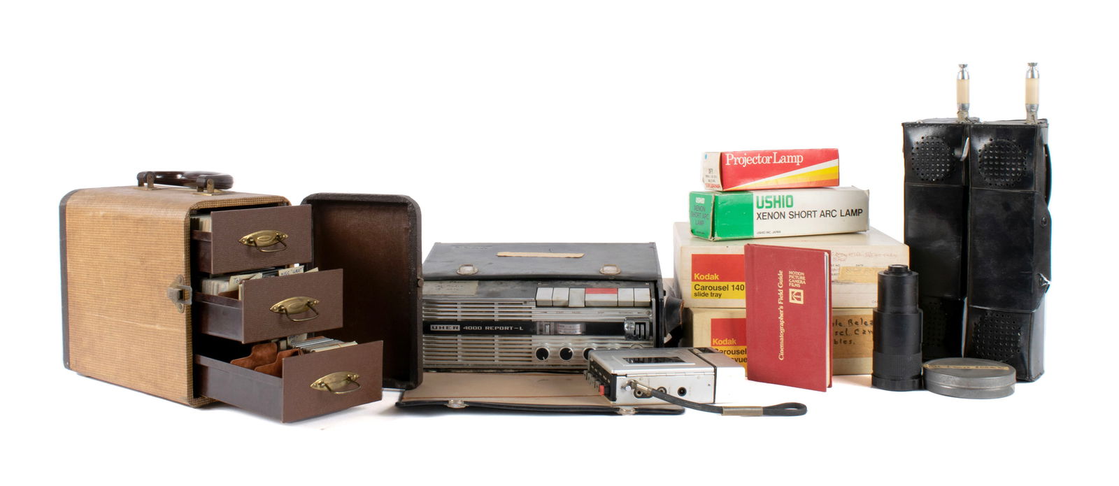 HERMAN W. KITCHEN (AMERICAN, D. 2003) PHOTOGRAPHIC SLIDES AND FIELD EQUIPMENT (1 of 20)