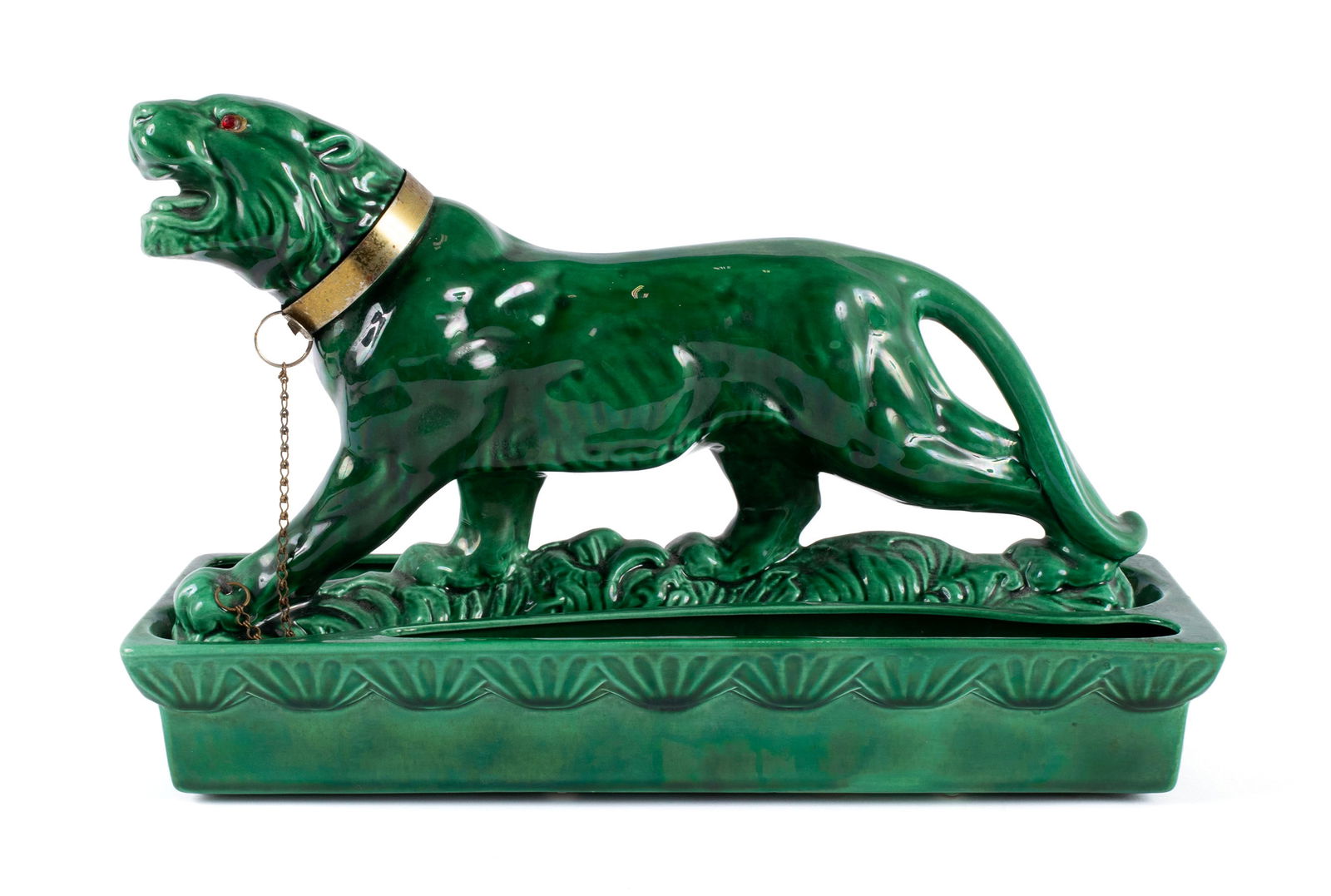 LANE & CO. MCM TIGER PLANTER (1 of 8)