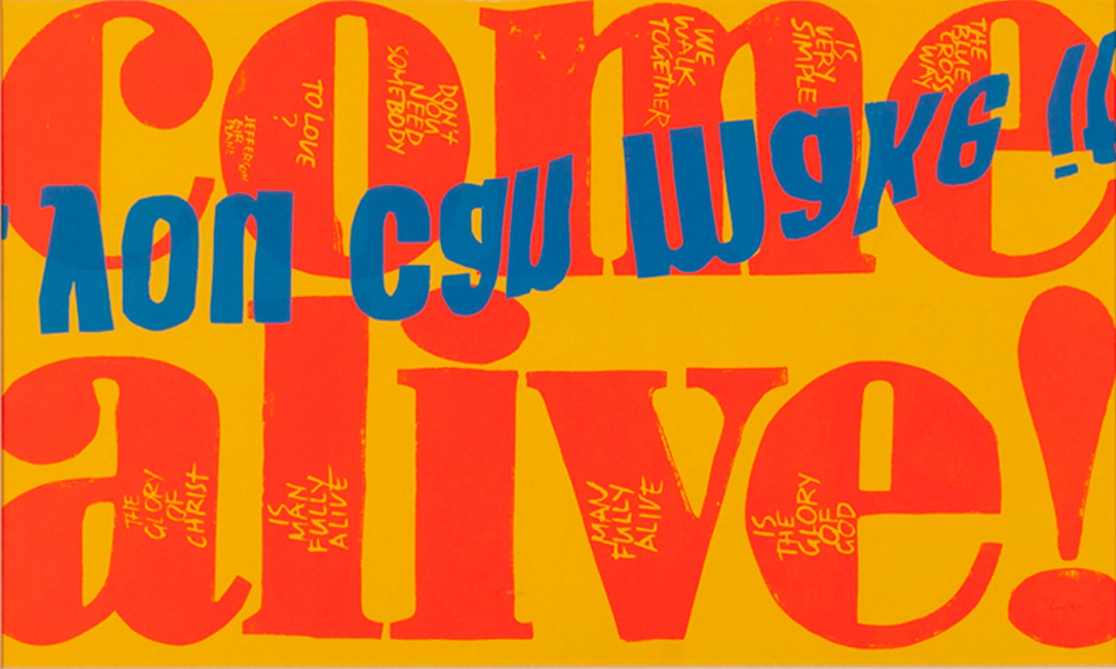 SISTER MARY CORITA KENT (AMERICAN, 1918-1986) (1 of 7)