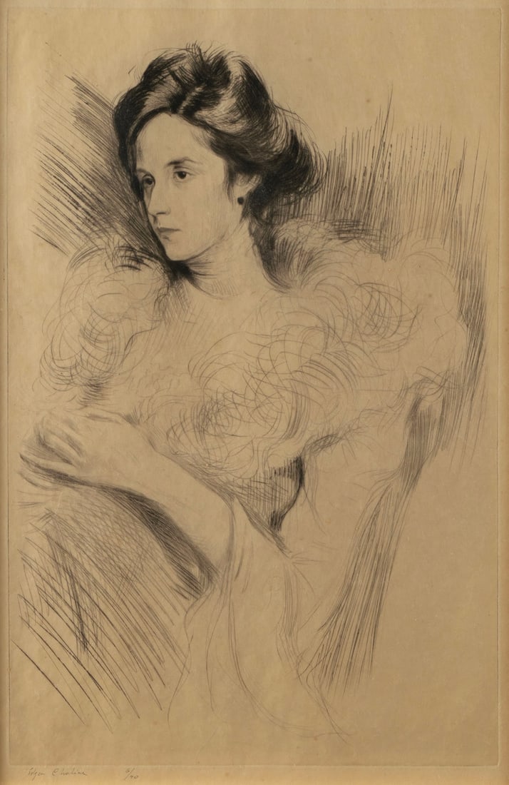 EDGAR CHAHINE (FRENCH, 1874-1947) (1 of 9)