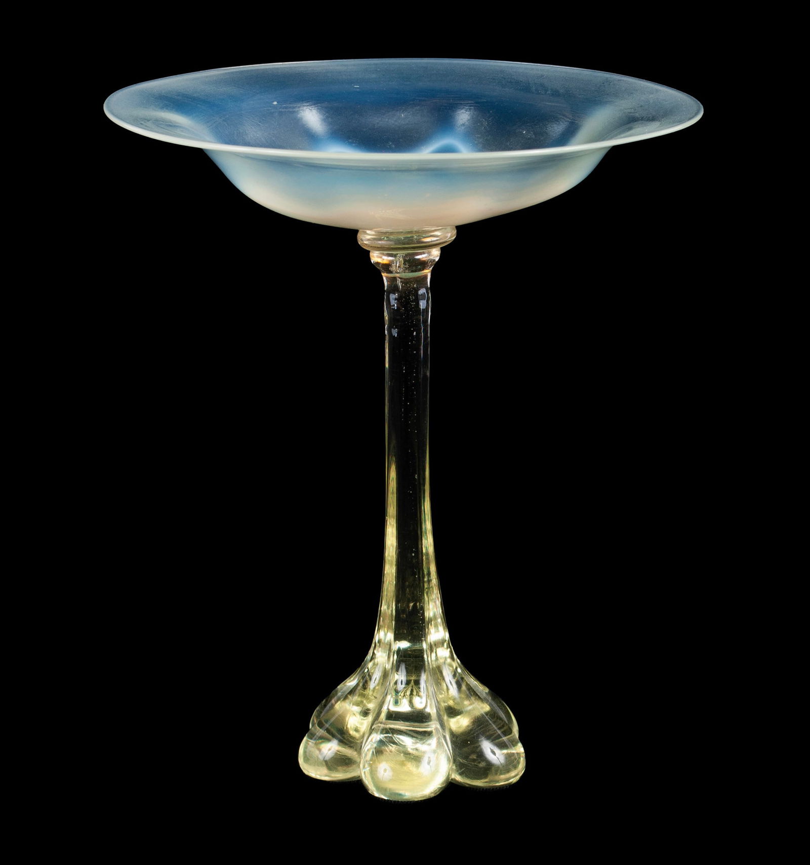 EXPERIMENTAL TIFFANY GLASS COMPOTE (1 of 10)